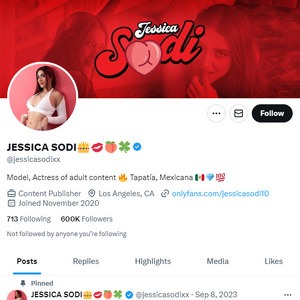Jessica Sodi Twitter