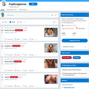 FapDungeonss, Reddit NSFW List