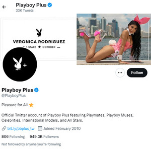 Playboy Plus, Twitter Porn Accounts