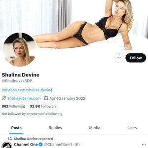 Shalina Devine Twitter, Twitter Porn Accounts