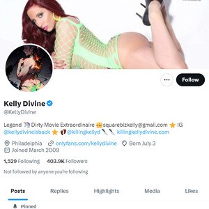 Kelly Divine Twitter, Twitter Porn Accounts