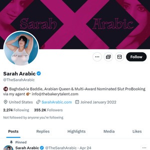 Sarah Arabic Twitter, Twitter Porn Accounts