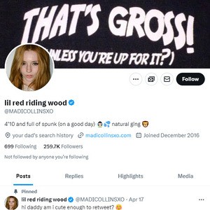 Madi Collins Twitter, Twitter Porn Accounts