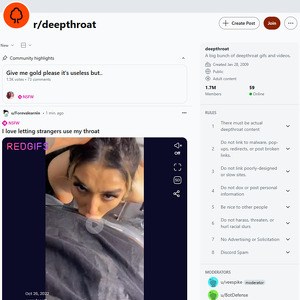 Reddit Deepthroat