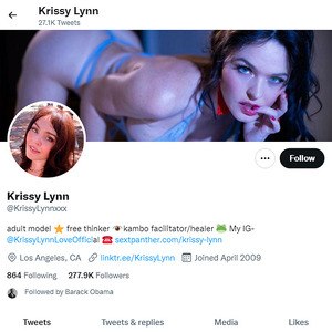 Krissy Lynn Twitter com Twitter Porn Account 