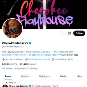 Cherokee D' Ass Twitter, Twitter Porn Accounts