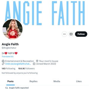 Angie Faith Twitter