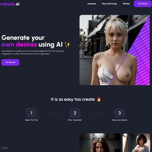 Nakeds.ai, Premium Deepfake Porno Sivustot