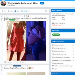 Reddit Weight Gain Before After, Reddit NSFW List