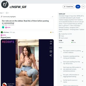 Reddit NSFW GIF