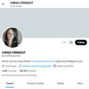 Virgo Peridot, Twitter Porn Accounts