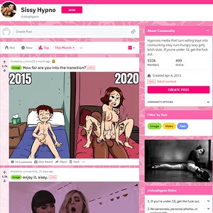 Sissy Hypno, Reddit NSFW List