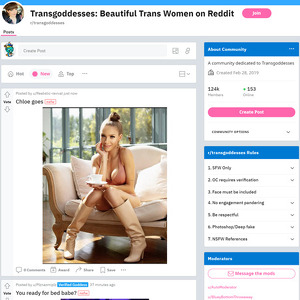 Transgoddesses, Reddit NSFW List