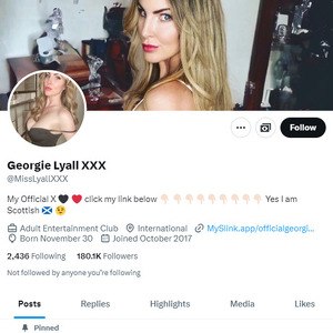 Georgie Lyall Twitter, Twitter Porn Accounts