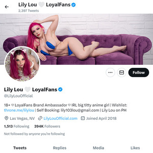 Lily Lou Twitter, Twitter Porn Accounts