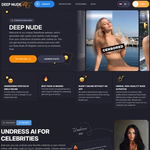 Deep-Nudes, Premium Deepfake Porno Siteleri