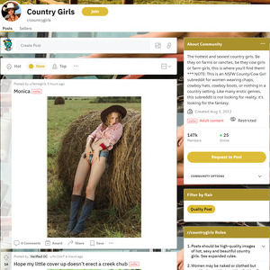 Country Girls, Reddit NSFW List