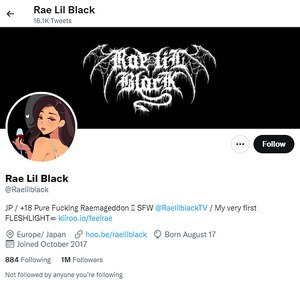 Rae Lil Black Twitter, Twitter Porn Accounts