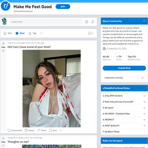 MakeMeFeelGood, Reddit NSFW List